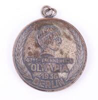 1936 Summer Olympics Berlin Medal