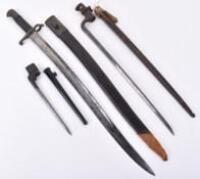 British 1856 Sword Bayonet and Two Others