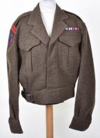 WW2 Royal Engineers Canadian Made 1943 Battle Dress Blouse