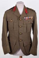 Historically and Regimentally Important WW2 Service Dress Tunic Attributed to Colonel Leslie Reginald Hulls Military Cross & Bar, Gordon Highlanders, The Only British Soldiers To Escape From Being Prisoner of War in Both First and Second World Wars