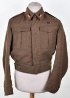 WW2 Polish 2nd Armoured Regiment 2nd Armoured Division Battle Dress Blouse