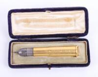 British National Rifle Association 1888 Presentation Maxim Bullet of HRH Princess of Wales Interest