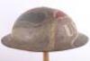 WW1 American M-1917 Camouflaged Steel Combat Helmet - 6