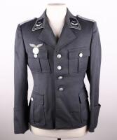 WW2 German Luftwaffe Medical Officers Four Pocket Tunic