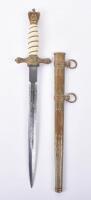 WW2 German Third Reich Kriegsmarine Officers Dress Dagger by Paul Weyersberg & Co