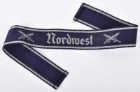 Third Reich NS-Reichskriegerbund Officers Cuff Title