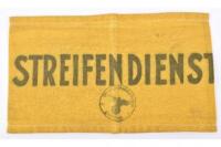 Third Reich Streifendienst Armband