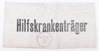 Third Reich Feldgendarmerie Hilfskrankentrager Armband