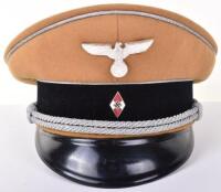 Third Reich Hitler Youth Leaders Peaked Cap