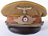 Rare Third Reich NSDAP Reichsleitung Political Leaders Peaked Cap