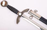 WW2 German Luftwaffe Officers Sword by SMF Solingen