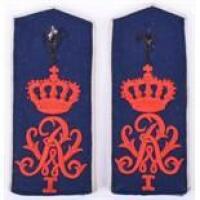 Matched Pair of Pre WW1 Prussian Grenadier Regiment No7 Shoulder Boards