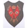 Rare Field Grey Tunic Standard Bearers Cloth Arm Badge