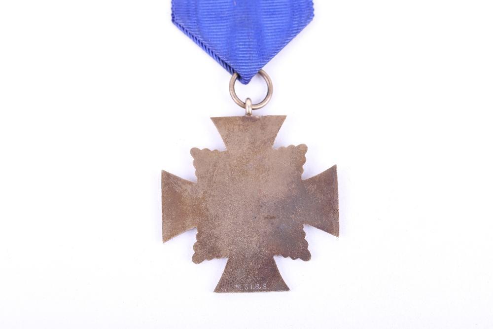 Third Reich Free City of Danzig Police 25 Year Long Service Medal