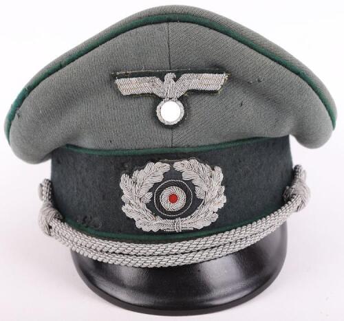 WW2 German Army Administration Officers Peaked Cap