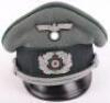 WW2 German Army Administration Officers Peaked Cap