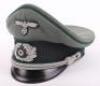 WW2 German Army Administration Officers Peaked Cap - 8