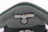 WW2 German Army Administration Officers Peaked Cap - 10