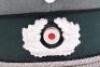 WW2 German Army Pioneer Officers Peaked Cap - 9