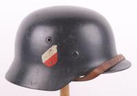 WW2 German Luftwaffe Double Decal Steel Combat Helmet