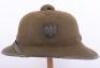 WW2 German Afrikakorps 2nd Pattern Pith (Sun) Helmet - 5