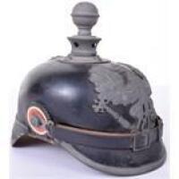 Prussian Field Artillery Regiment Enlisted Mans Pickelhaube