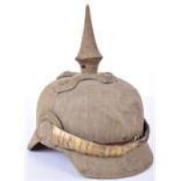 Prussian Dragoon Officers Cork Helmet