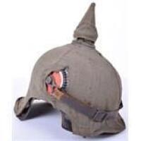 Prussian Jager zu Pferde Enlisted Mans Helmet Complete with its Original Field Cover