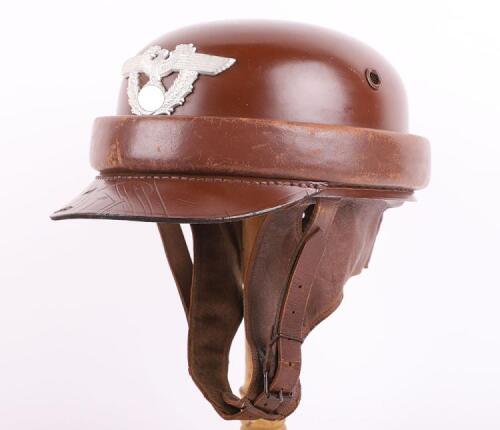 Third Reich Rural Police Motorcycle Helmet