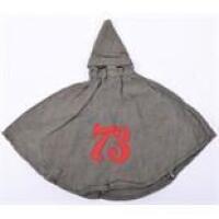 Early Red Numbered &lsquo;Regiment 73&rsquo; (Hanoverian) Other Ranks Pickelhaube Helmet Cover