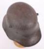 Rare WW1 German M-18 Ear Cut Out Steel Combat Helmet - 10