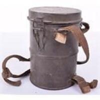 WW1 German M.17 Gas Mask Carrying Tin
