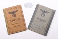 WW2 German Kriegsmarine 1944 Casualty Soldbuch