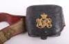 Victorian Royal Engineers Officers Binocular Case and Cross Belt - 3