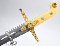Pair of Modern Ceremonial Dress Swords for Malaysia