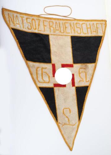 Third Reich Female Organisation “NAT SOZ FRAUENSCHAFT“ Banner