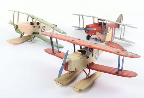 Three Meccano Aeroplanes