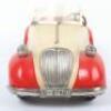 Distler tinplate clockwork BMW Wanderer 2-door Spors car, German circa 1950 - 2