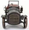 Large Bing tinplate clockwork Four-Seater Open Tourer Motor car, German 1912-15 - 2