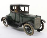 Bing tinplate clockwork Ford Saloon Motor car, German 1920s