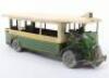 A Charles Rossignol tinplate clockwork Single Decker Paris bus, 1920s