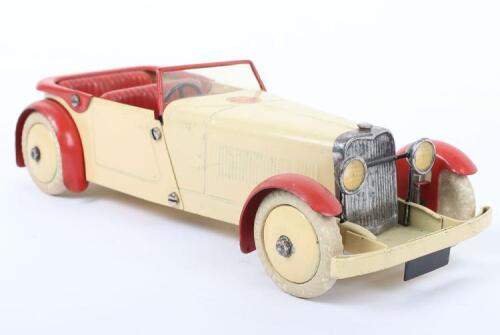 Meccano No.1 constructor Open Tourer Motor car, circa 1930