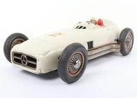 JNF (Western Germany) tinplate friction driven Mercedes-Benz Racing car, 1950s