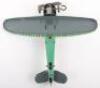 Wells of London clockwork tinplate Aeroplane 301, 1930s - 6