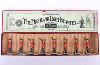 Britains set 213, Highland Light Infantry in original Whisstock box