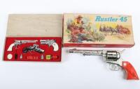 Crescent Toys Rustler 45 Silver Flash Cowboy Gun