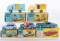 Five Boxed Vintage Corgi Toys