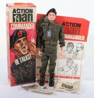 Rare 1st Version Vintage Palitoy Boxed Action Man Talking Commander