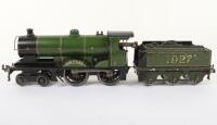 Bing for Bassett-Lowke 0 gauge 4-4-0 Duke of York locomotive and tender