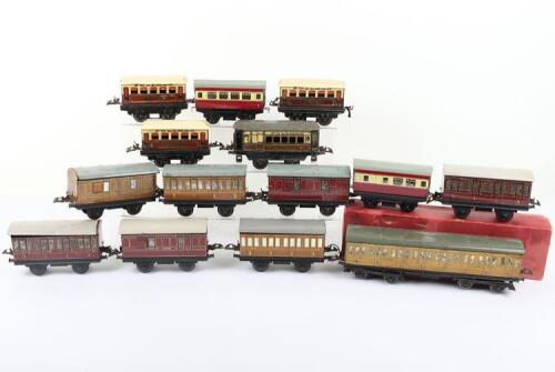 Collection of Hornby 0 gauge Passenger coaches